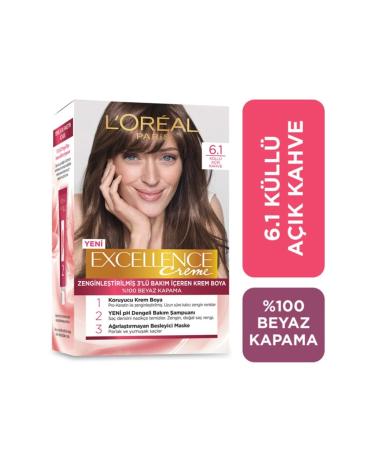 L'Oreal Paris Excellence Hair Dye 6.1