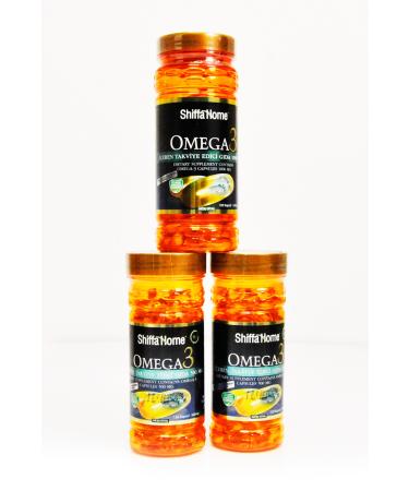 Shiffa Home Omega-3 Softgel 150 Softgel 500 mg X 3 Pieces
