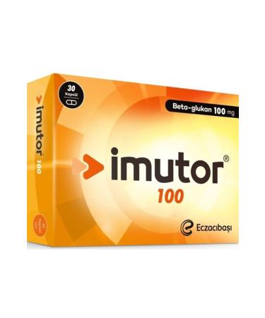 Eczacba Imutor 100 mg 30 Capsules
