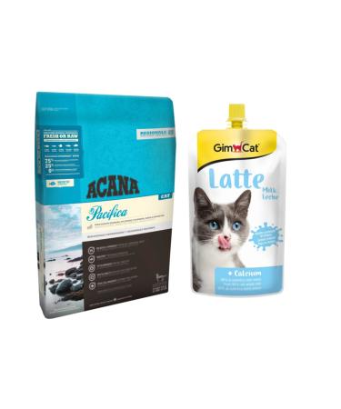 Acana Pacifica Cat Food 1.8 Kg + Gimcat Latte Cat Milk 200 ml