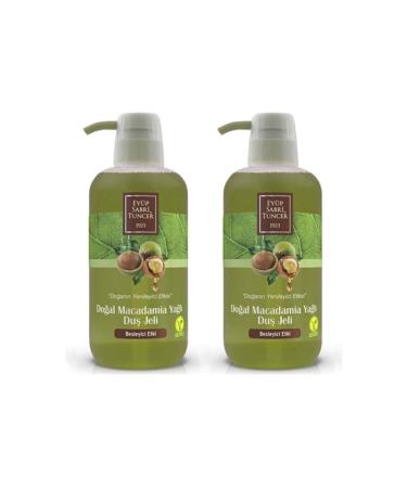Ey p Sabri Tuncer Shower Gel Macadamia Oil 600 ml x 2 Pieces