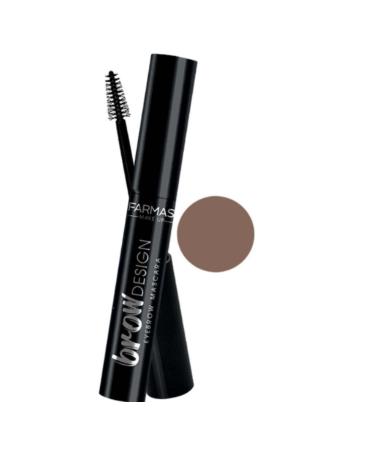 Farmasi Farmasi Eyebrow Mascara 5 Ml Light Brown