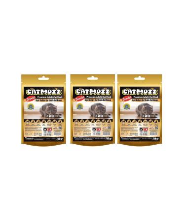 CatMozz Starlet Chicken Adult Cat Food for Selective Cats 750 Gr X 3 Pieces