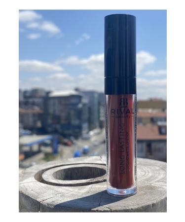 Rival Beauty Liquid Matte Plumping Lipstick Long Lasting No.8