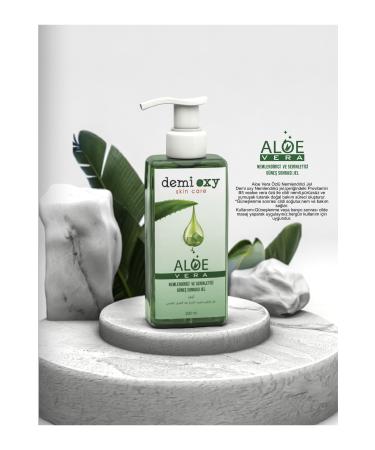 Demi oxy - Aloe Vera - Moisturizing and Cooling - After Sun Gel 200 Ml - Buy Online on GoSupps.com