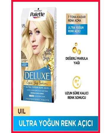 Palette Intensive Lightening Unique Oil Care and Deluxe U l for Shiny and Glamorous Hair