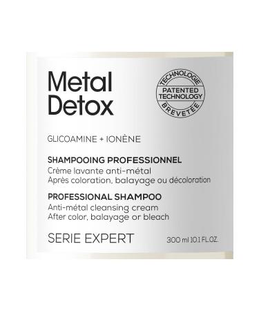 L'oreal Professionnel Serie Expert Metal Detox Anti-Metal Shampoo for Colored and Lightened Hair 300ml - Buy Online on GoSupps.com