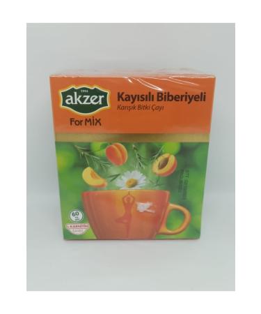 Akzer Apricot Rosemary Herbal Tea