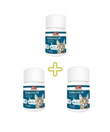 Bio PetActive Bioderm Cat 100 Tb. Set of 3