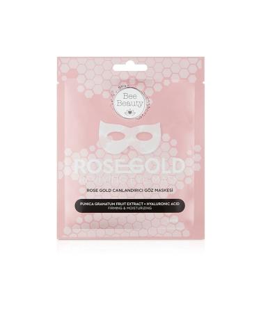 Bee Beauty Rose Gold Foil Eye Mask 8 Ml