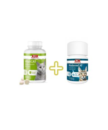 Bio PetActive Biopetactive Set(bioderm Cat+vitalicat Multivitamin)