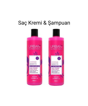 Urban Care Intense Keratin Shampoo & Conditioner 330 ml 2 Piece Set