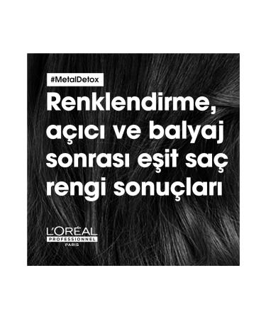 L'oreal Professionnel Serie Expert Metal Detox Anti-Metal Shampoo for Colored and Lightened Hair 300ml - Buy Online on GoSupps.com