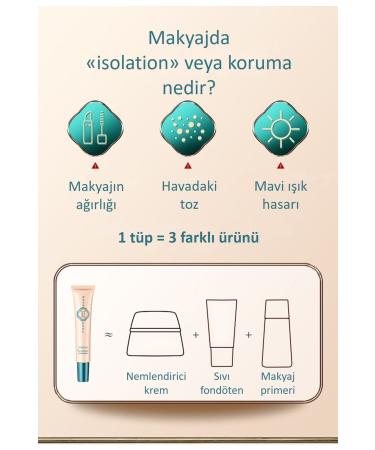 Jomtam Crystal Silky Isolation Natural Color Protective Makeup Base 30 Gr - Buy Online on GoSupps.com