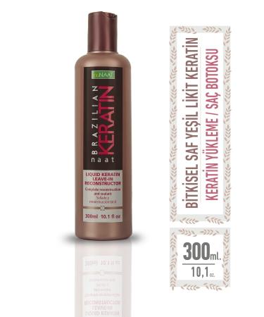 nuNAAT Keratin Recharge Liquid Keratin Hair Care 300 ml