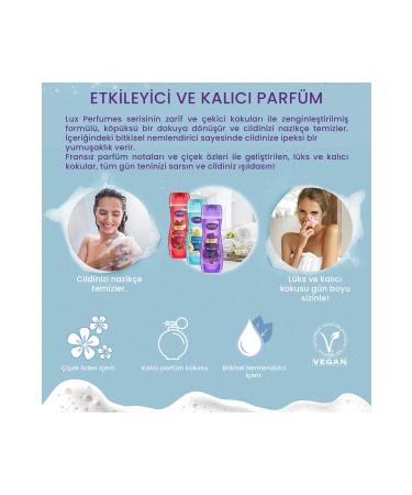 Duru Lux Perfumes Jasmin Amber Shower Gel 2x450ml - Buy Online on GoSupps.com