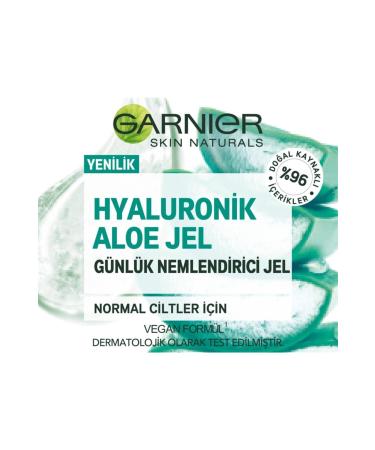 Garnier Hyaluronic Aloe Gel Daily Moisturizing Gel 50 ml - Buy Online on GoSupps.com
