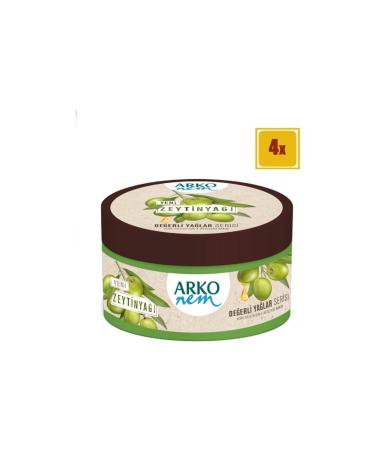 Arko Nem Cream Precious Oils Olive Oil 250 ml Set of 4