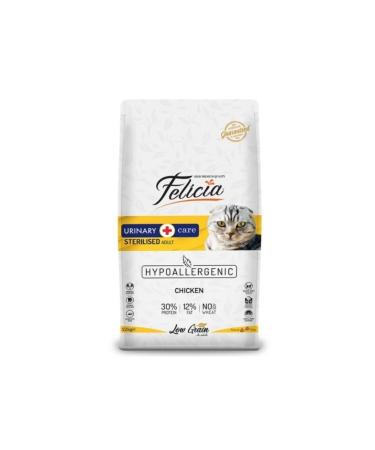 Felicia Low Grain Sterilized Chicken Hypoallergenic Cat Food 12 kg