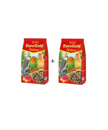 EuroGold Parakeet Paradise Cockatiel Food 750grx2pcs