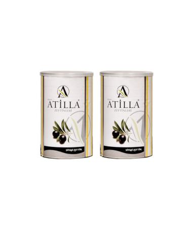 Atilla Olives 1.6 Kg 261-290 Caliber (Mega) Black Olives
