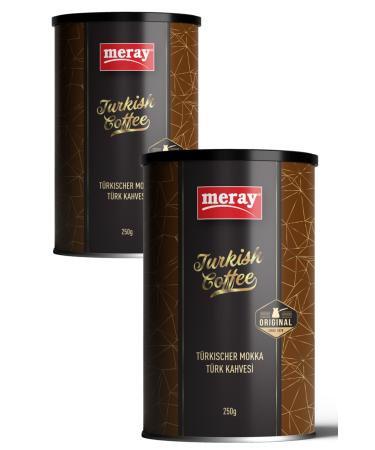 Meray Turkish Coffee 250 gr X 2 Boxes