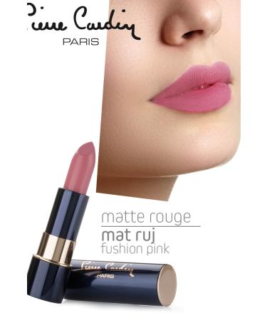 Pierre Cardin Matte Lipstick - Matte Rouge Fushion Pink 8680570461542 - Buy Online on GoSupps.com