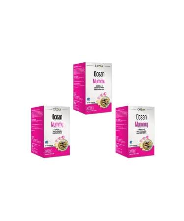 Ocean Mummy 30 Capsules Multivitamin Multimineral 3 Pack