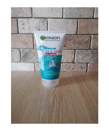 Garnier Pure And Clean 3 in 1 150 ml - Buy Online on GoSupps.com