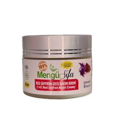 meng healing Saffron Firming 45 Night Moisturizing Care Cream 50ml