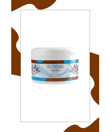 SelfBomb Jojoba Shea Butter Coconut Oil Restructuring Hair Mask 300ml