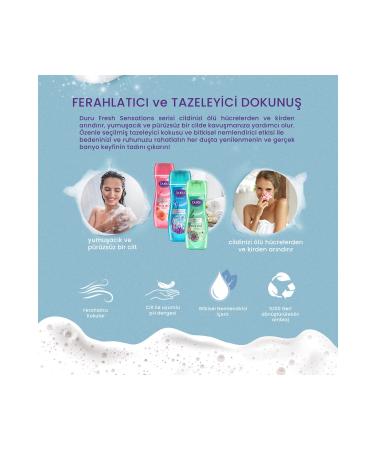 Duru Fresh Sensations Cactus Flower Shower Gel 2x450ml - Buy Online on GoSupps.com