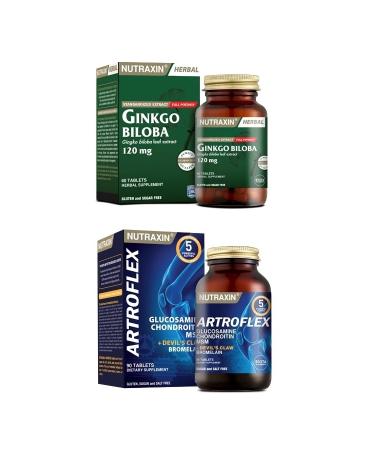 Nutraxin Ginkgo Biloba 60 Tablets + Artroflex 90 Tablets