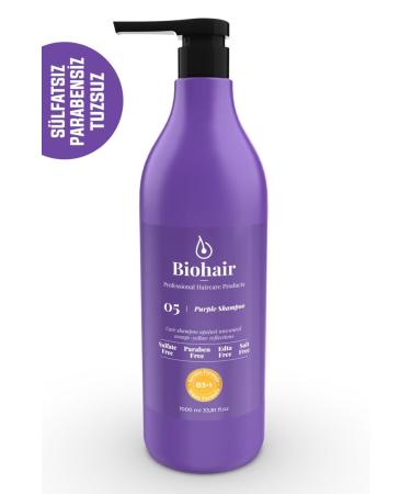 Biohair Purple Anti-Orange Purple Shampoo 1000ml No:05