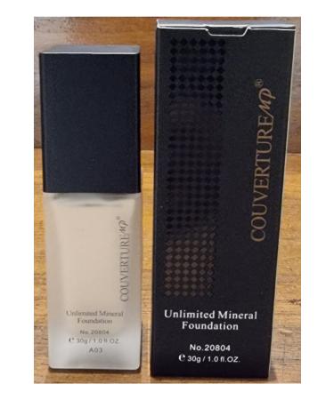 Couverture MP Unlimited Mineral Foundation A03 Skin Moisturizing Foundation 30ml