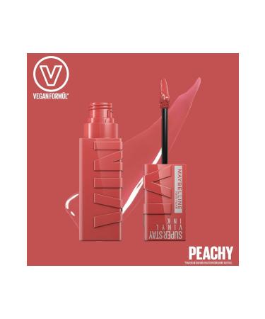 Maybelline New York Superstay Vinyl Ink 15 Peachy Lipstick - Buy Online on GoSupps.com