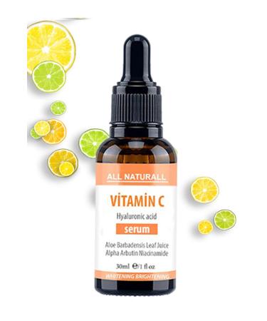 All Natural Vitamin C Hyaluronic Acid Serum