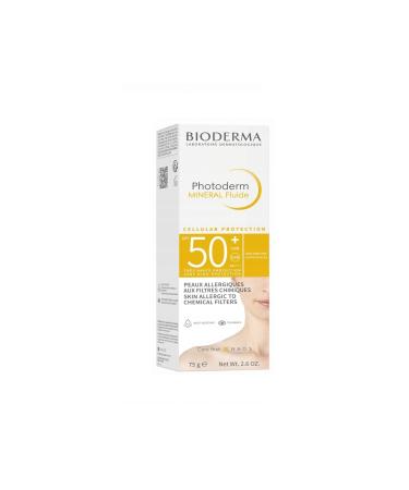 Bioderma Photoderm Mineral Fluide Spf50+ Sunscreen 75 Gr