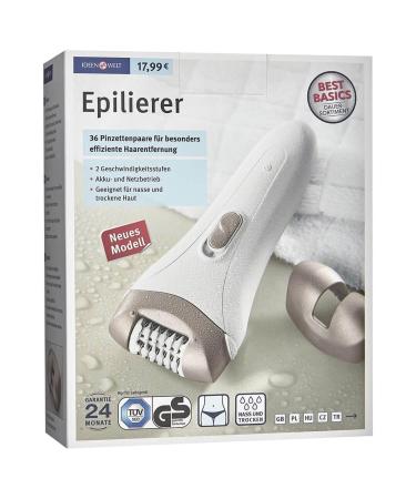  deen Welt Ideenwelt Best Basics Epilator Pink White - Buy Online on GoSupps.com