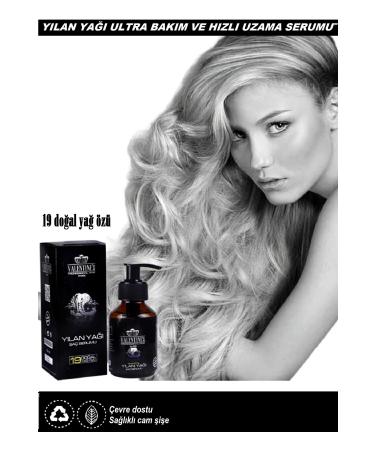 VALENTINES PROFESSIONAL Miracle Care and Fast Growing Hair / Premium Snake Oil Serum Containing 19 Natural Plant Extracts