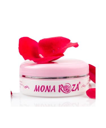 MonaRoza Isparta Rose Cream 125 Ml (Aloe Vera and Rose Essence Hand and Face Cream)