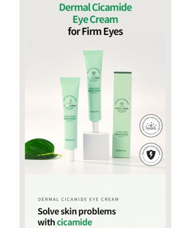 Dermal Cica X Mide Centella Asiatica and Ceramide Essence Eye Cream Eye Contour Cream 40 gr - Buy Online on GoSupps.com