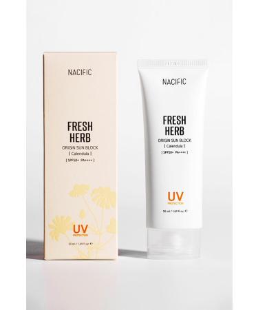 Nacific Fresh Herb Origin Sun Block Spf50+ Pa++++ - Sunscreen Cream - Buy Online on GoSupps.com