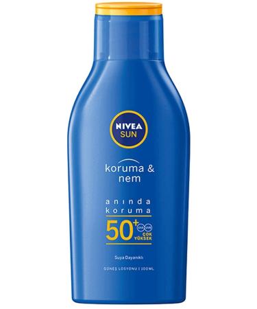 NIVEA Sun Protection and Moisture Sun Lotion Spf 50+ 200 Ml