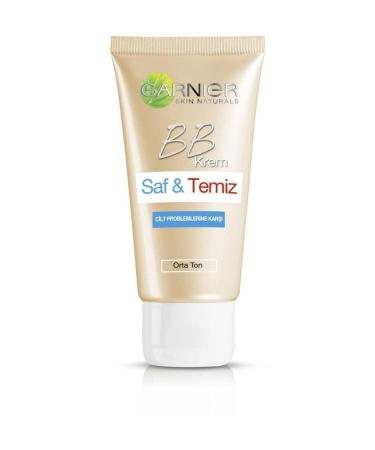 Garnier Pure & Clean Bb Cream Medium Tone Spf 15 50 ml 3600541572171 - Buy Online on GoSupps.com