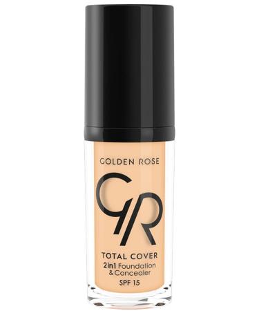 Golden Rose Total Cover 2in1 Foundation & Concealer 22