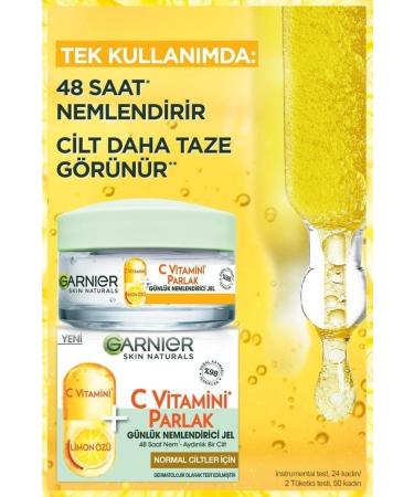 Garnier Vitamin C Bright Daily Moisturising Gel 50ml