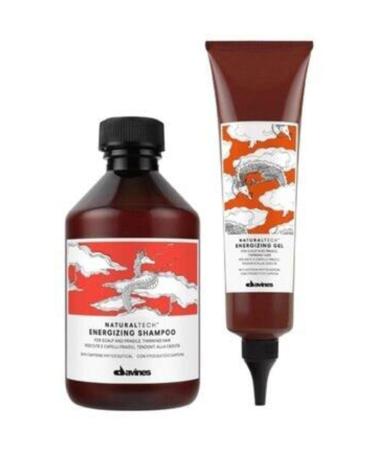 Davines Energizing Thickening Shampoo 250 Ml + Anti-Loss Revitalizing Care Gel 150 Mll