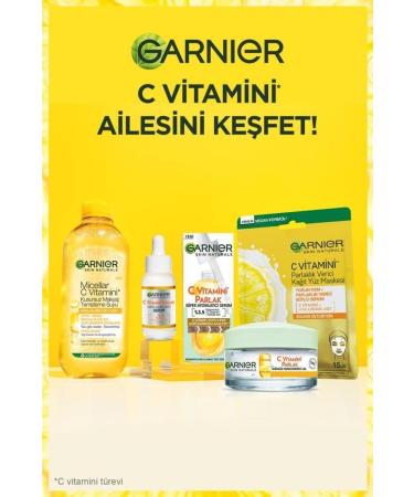 Garnier Vitamin C Bright Daily Moisturising Gel 50ml - Buy Online on GoSupps.com