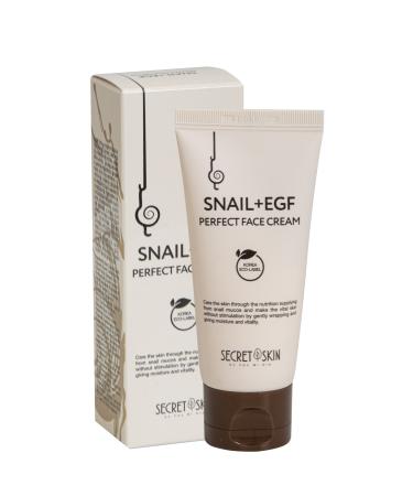 Secret Skin Firming Repairing Moisturizing Snail + Egf Face Cream Face Cream 50gr